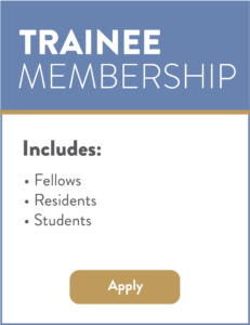 Trainee membership is for gynecologic oncology fellows, alongside residents and students interested in pursuing gynecologic oncology.